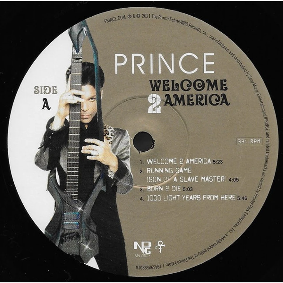 Prince - Welcome 2 America