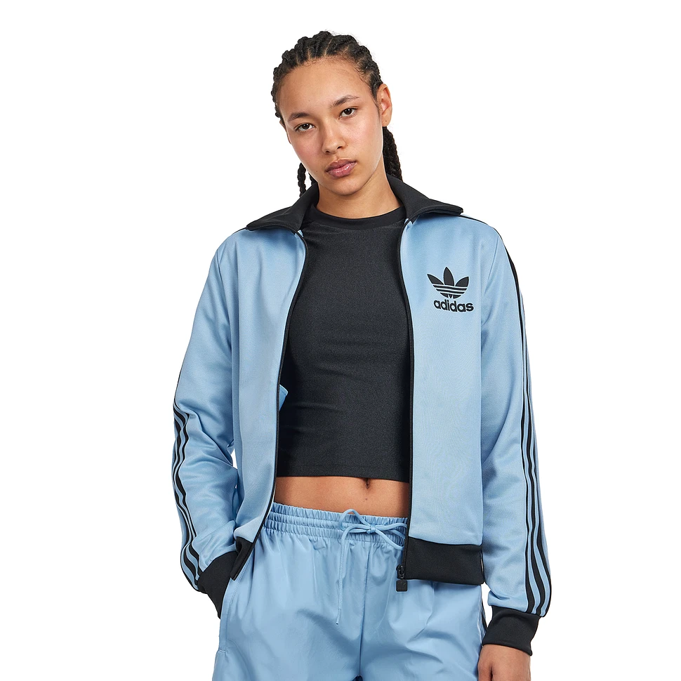 adidas - Beckenbauer Track Top (Ash Blue / Black) | HHV