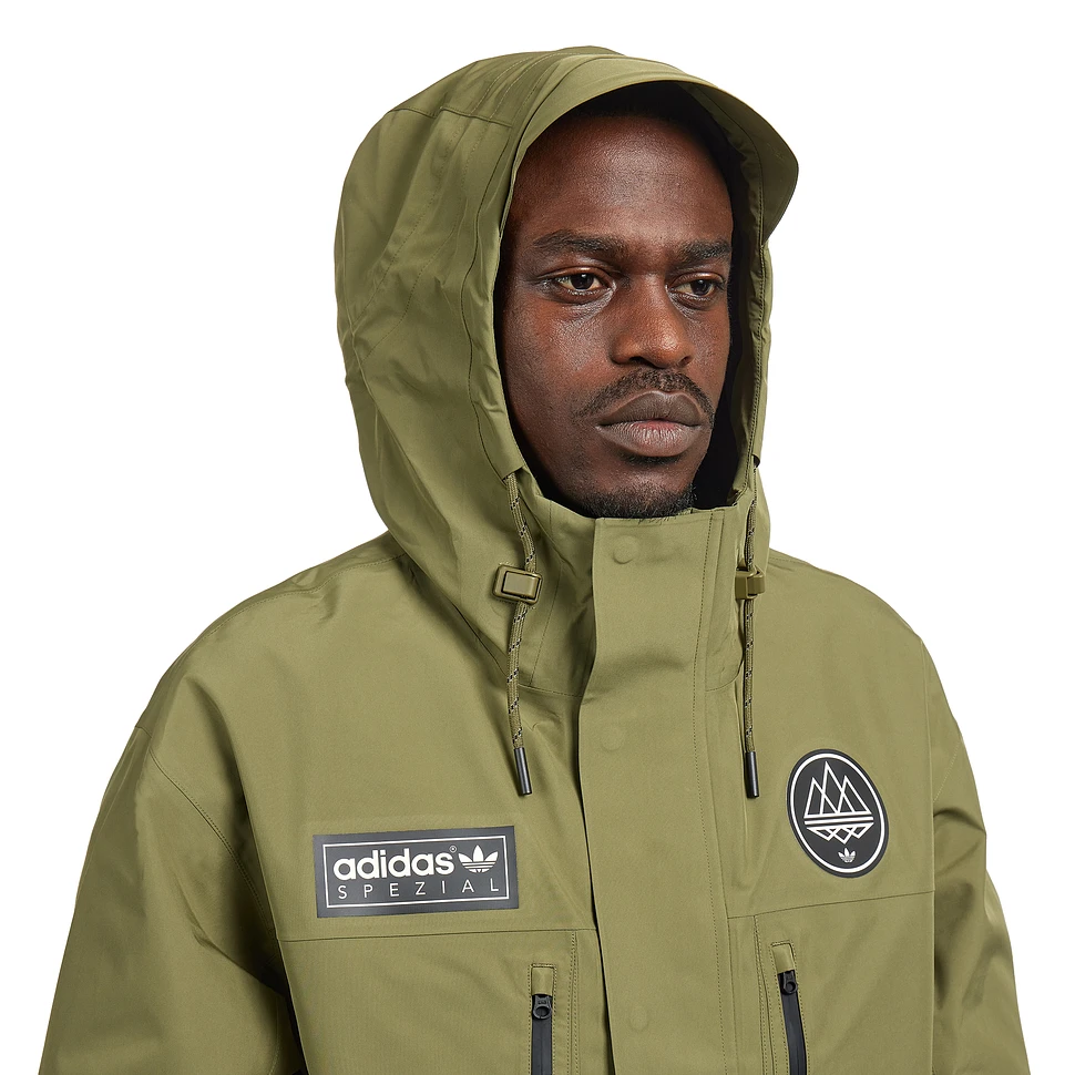 adidas Spezial - Sunnyhurst SPZL Anorak (Focus Olive) | HHV