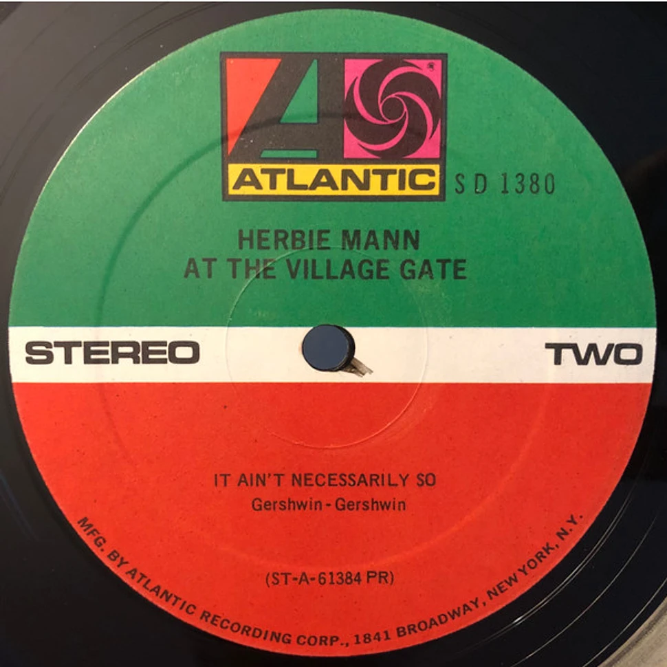 Herbie Mann - Herbie Mann At The Village Gate