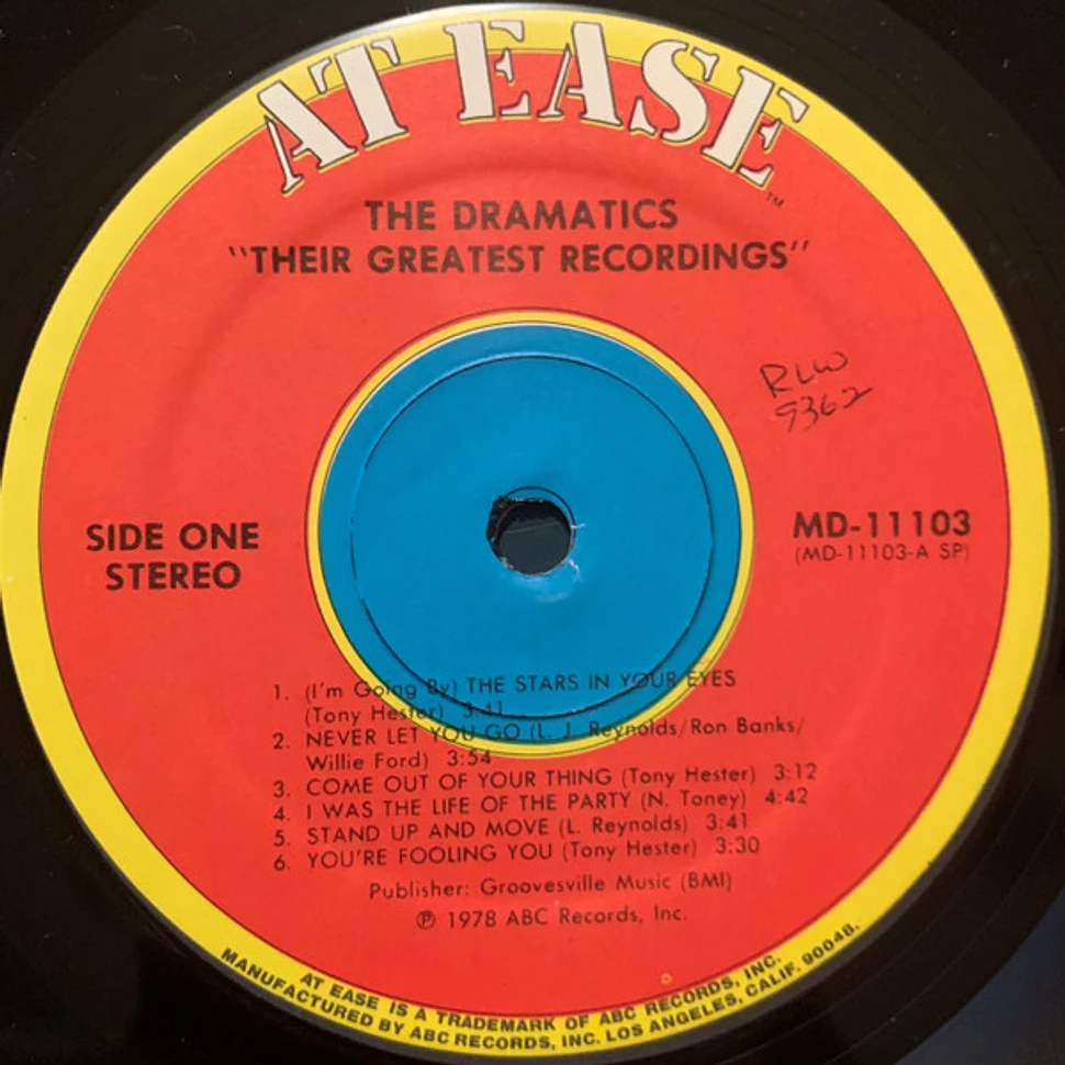 The Dramatics - Their Greatest Recordings