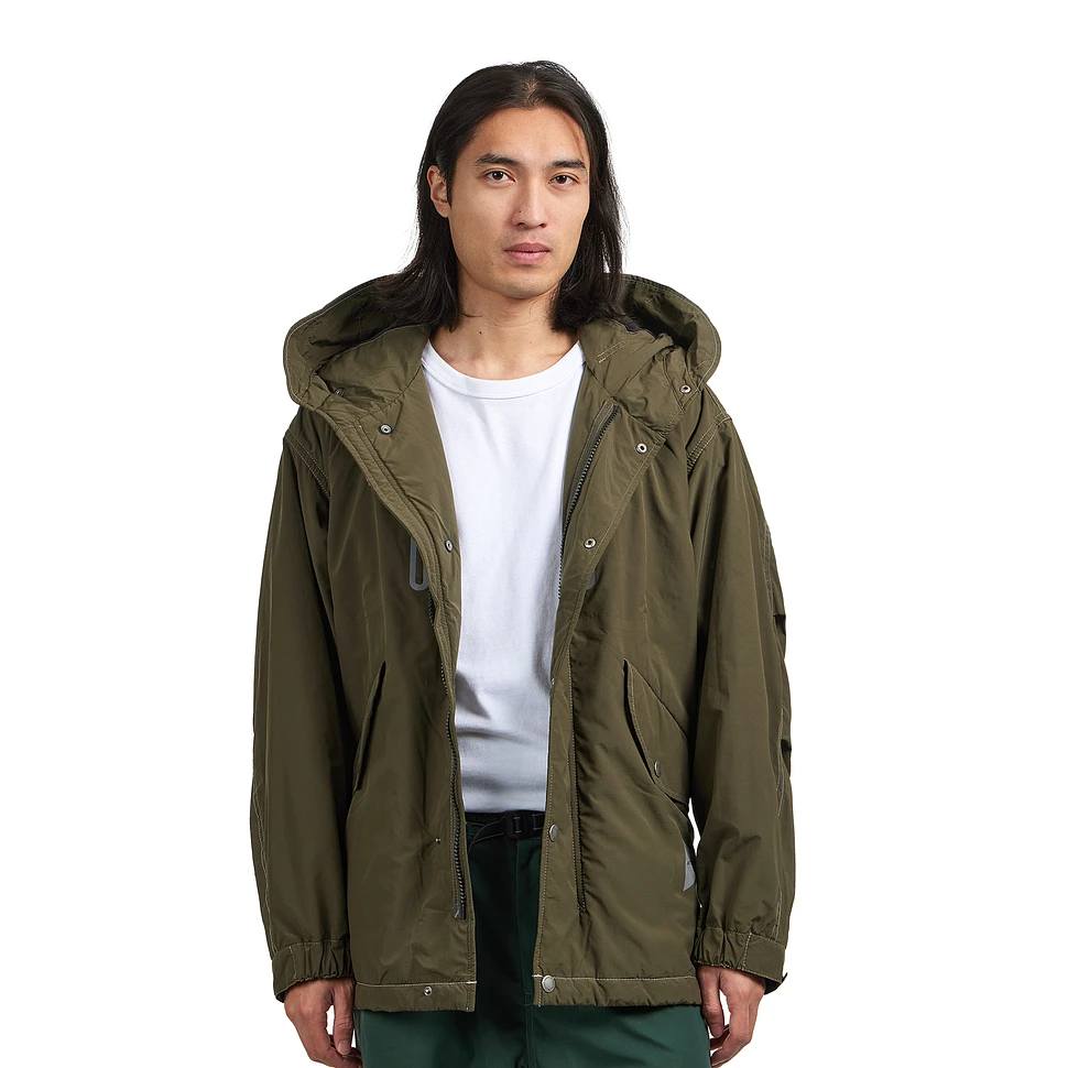 and wander - Fishtail Octa Coat (Khaki) | HHV