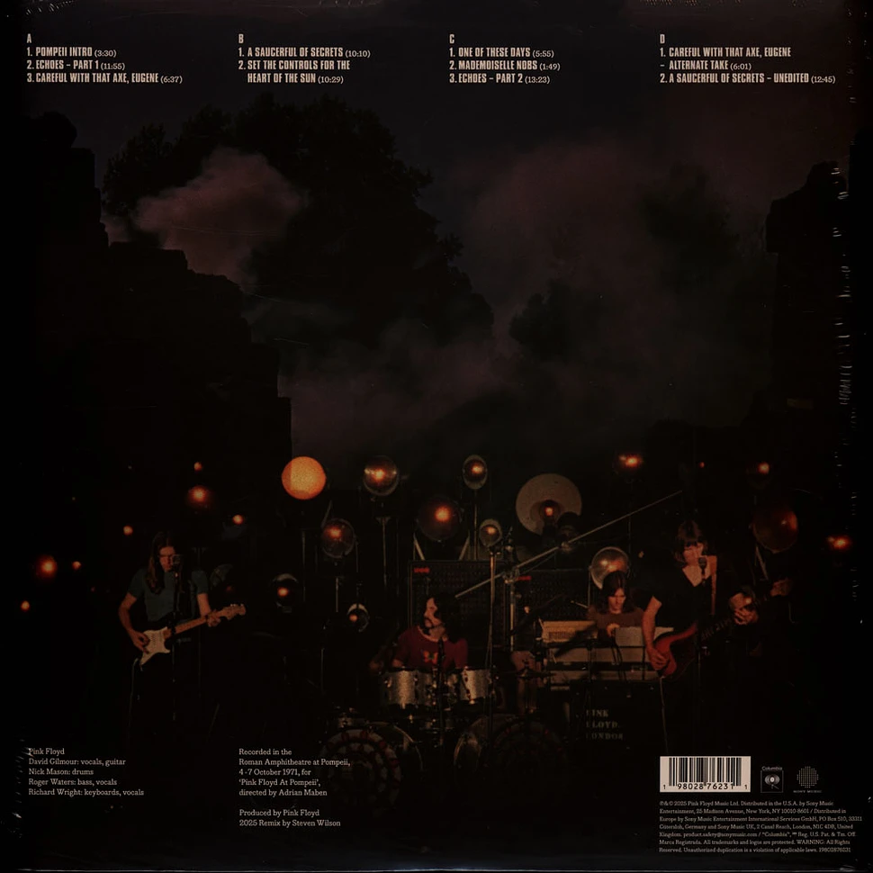 Pink Floyd - Pink Floyd At Pompeii - MCMLXXII