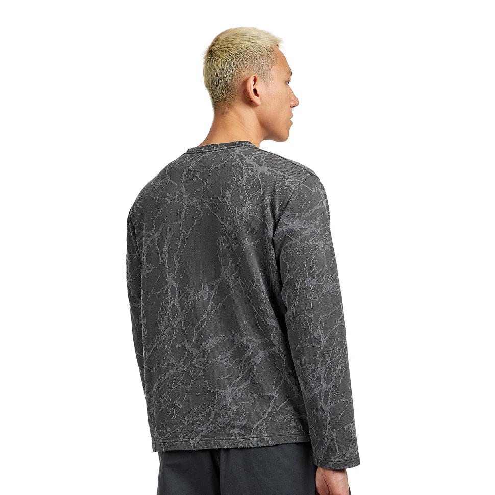Beams - Splash Jacquard Long Sleeve