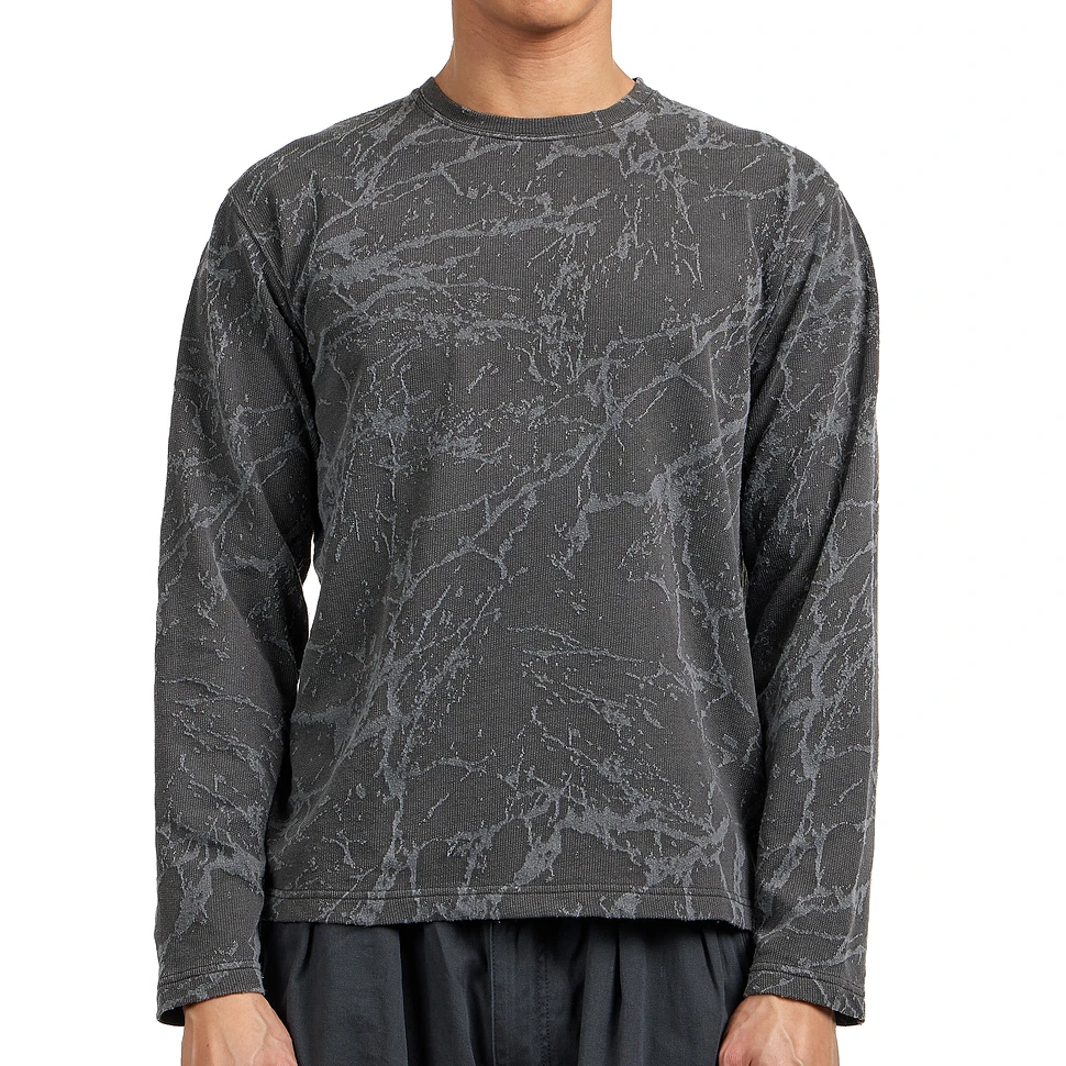 Beams - Splash Jacquard Long Sleeve
