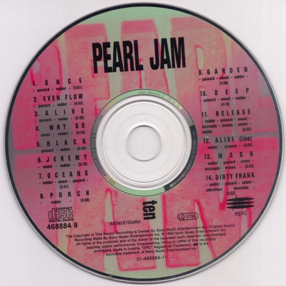 Pearl Jam - Ten