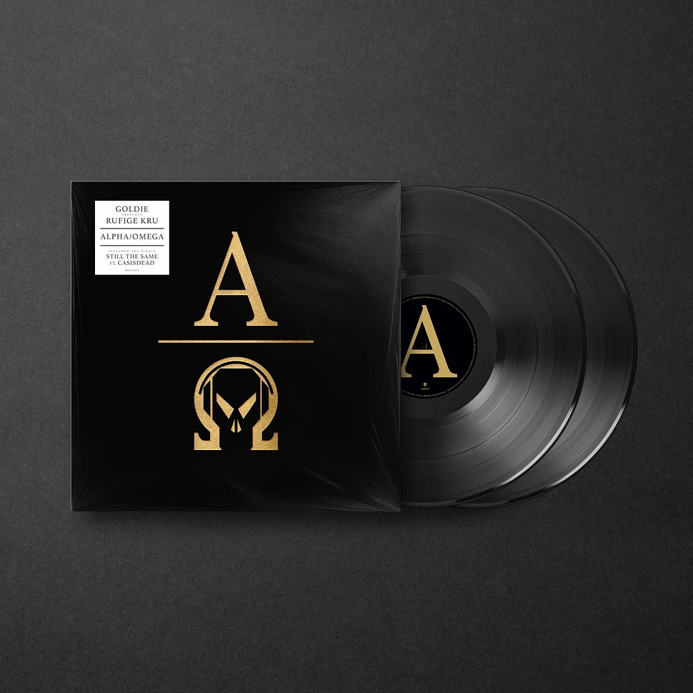 Goldie presents Rufige Kru - Alpha Omega Black Vinyl edition