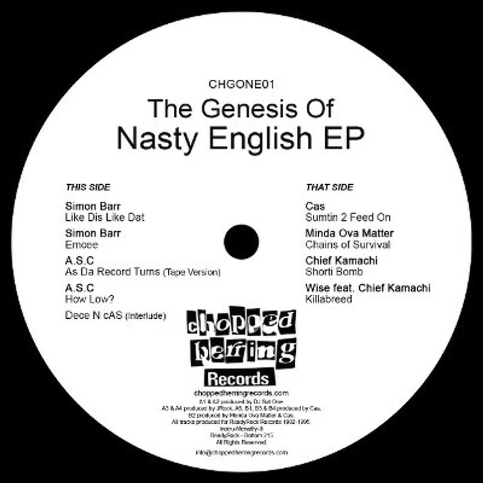 V.A. - The Genesis Of Nasty English EP