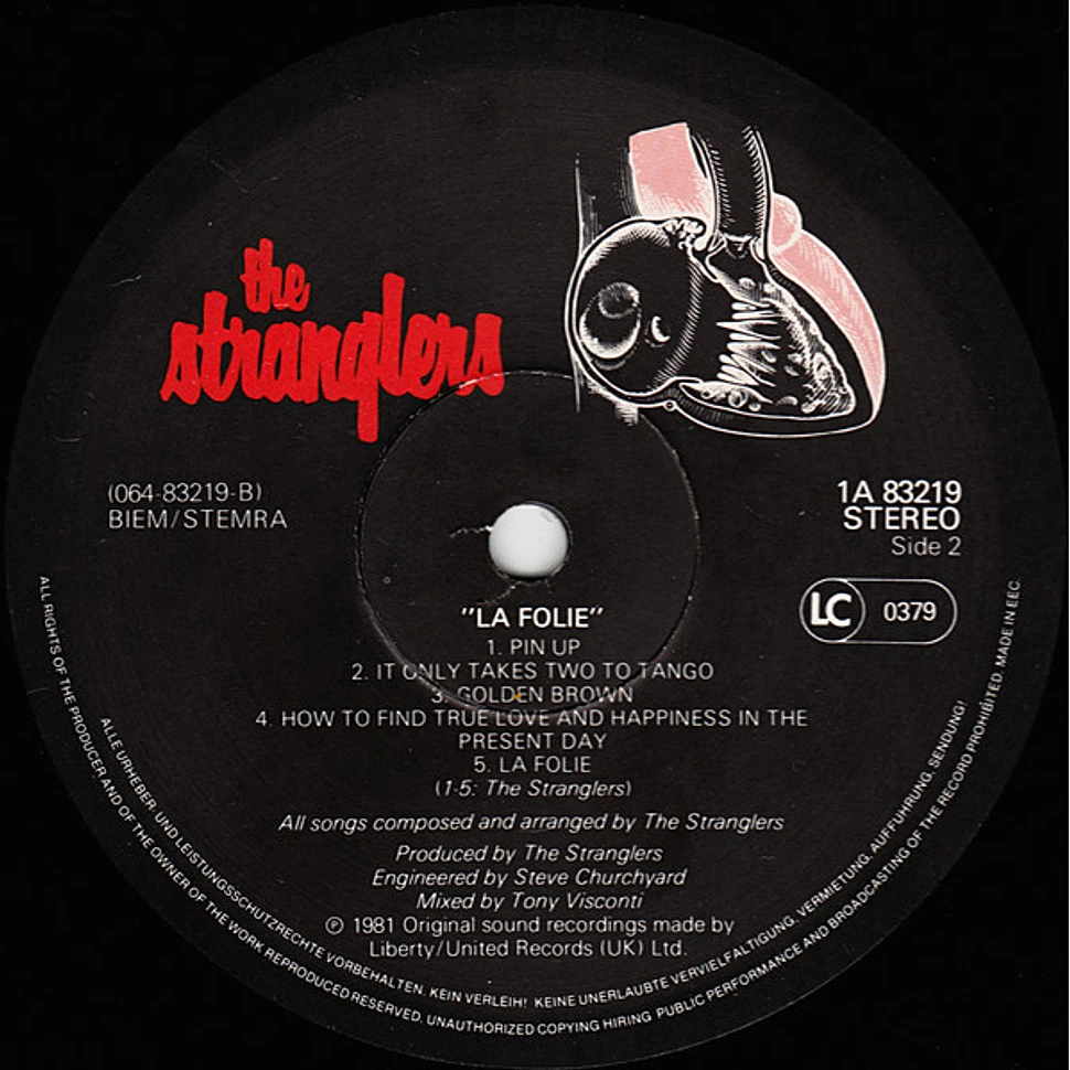 The Stranglers - La Folie