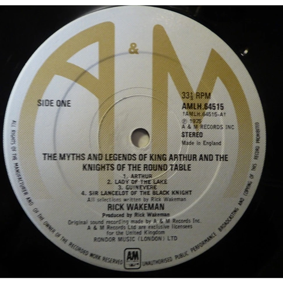 Rick Wakeman - The Myths And Legends Of King Arthur And The Knights Of The Round Table