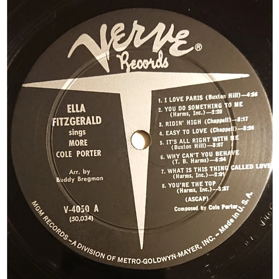 Ella Fitzgerald - Ella Fitzgerald Sings More Cole Porter