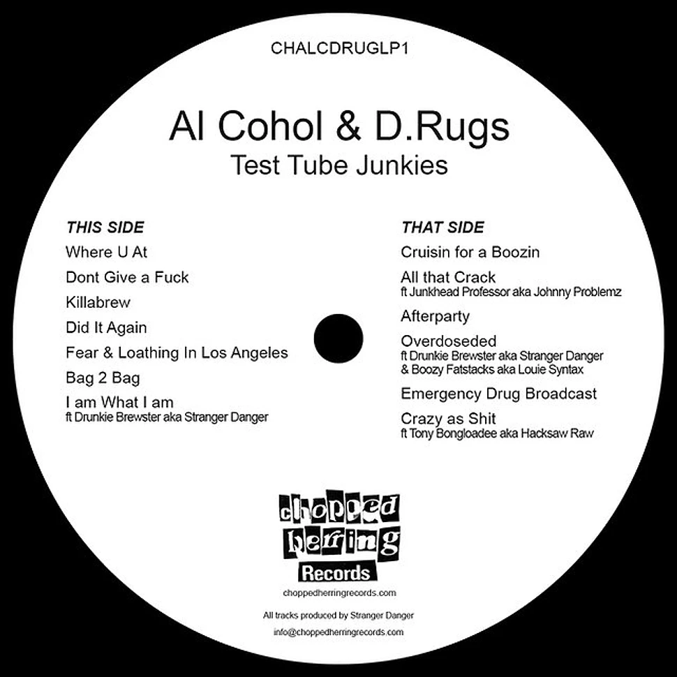 Al Cohol & D.Rugs - Test Tube Junkies