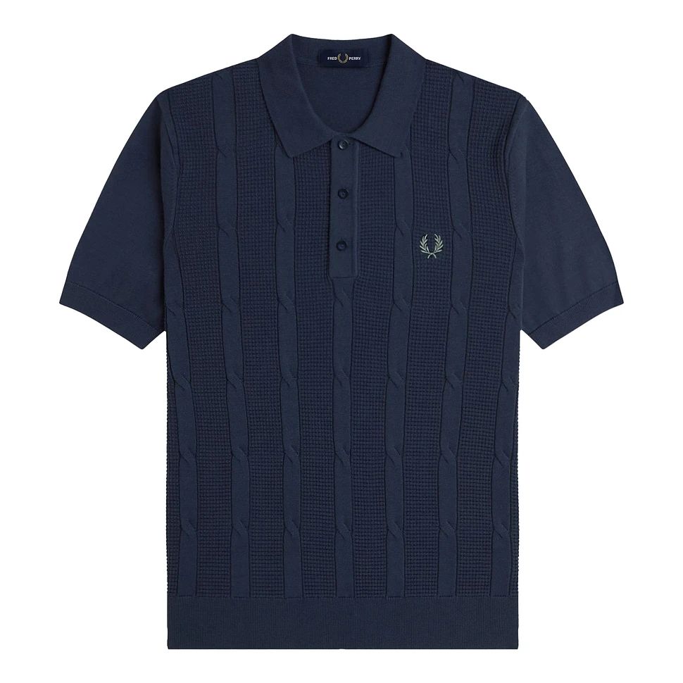 Fred Perry - Textured Cable Knit Shirt