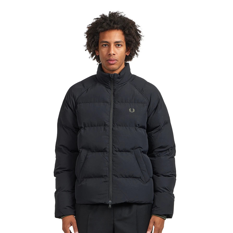 ジャケット・アウター FRED PERRY Raglan Sleeve Padded Jacket Fred Perry - Raglan Sleeve Padded Jacket (Black) | HHV