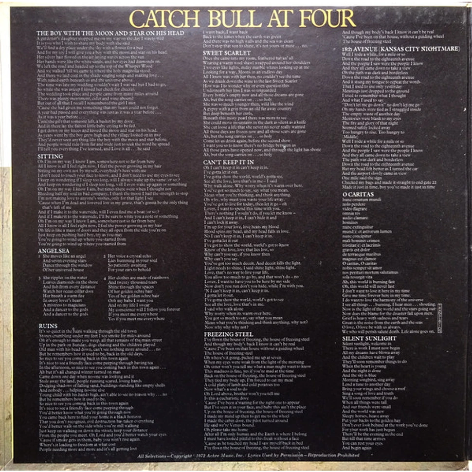 Cat Stevens - Catch Bull At Four