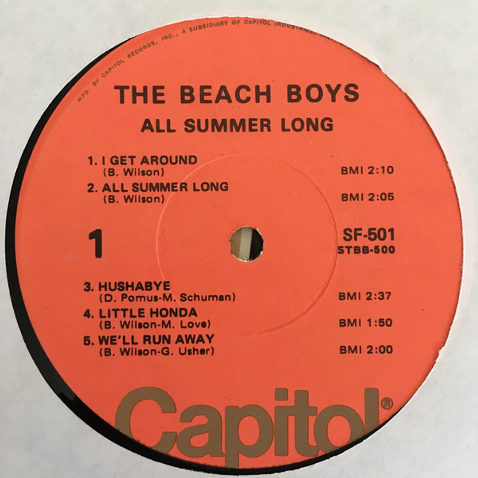 The Beach Boys - California Girls / All Summer Long