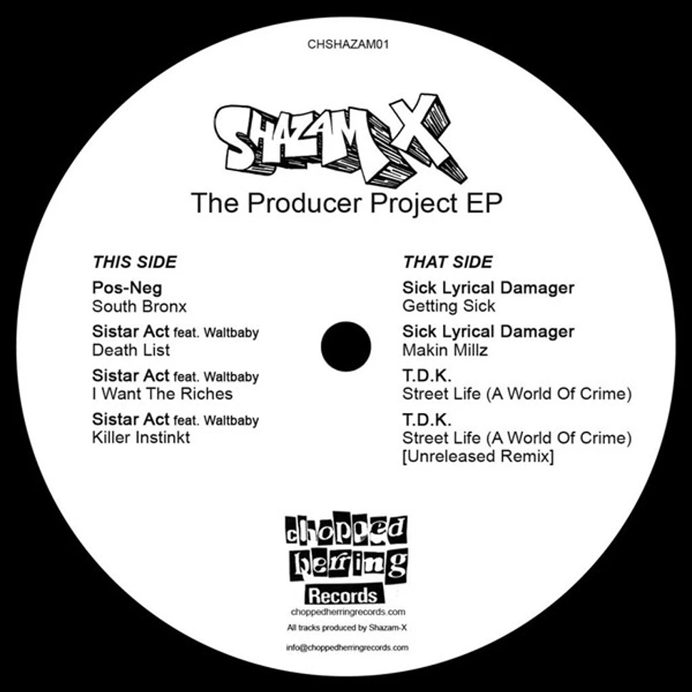 Shazam X - The Producer Project EP