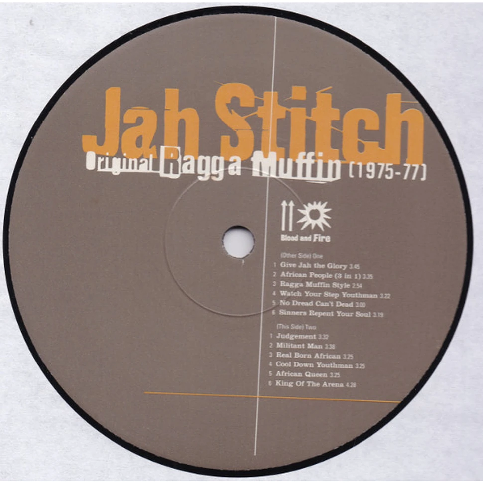 Jah Stitch - Original Ragga Muffin (1975-77)