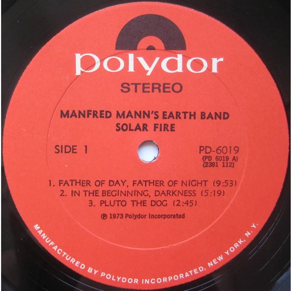 Manfred Mann's Earth Band - Solar Fire