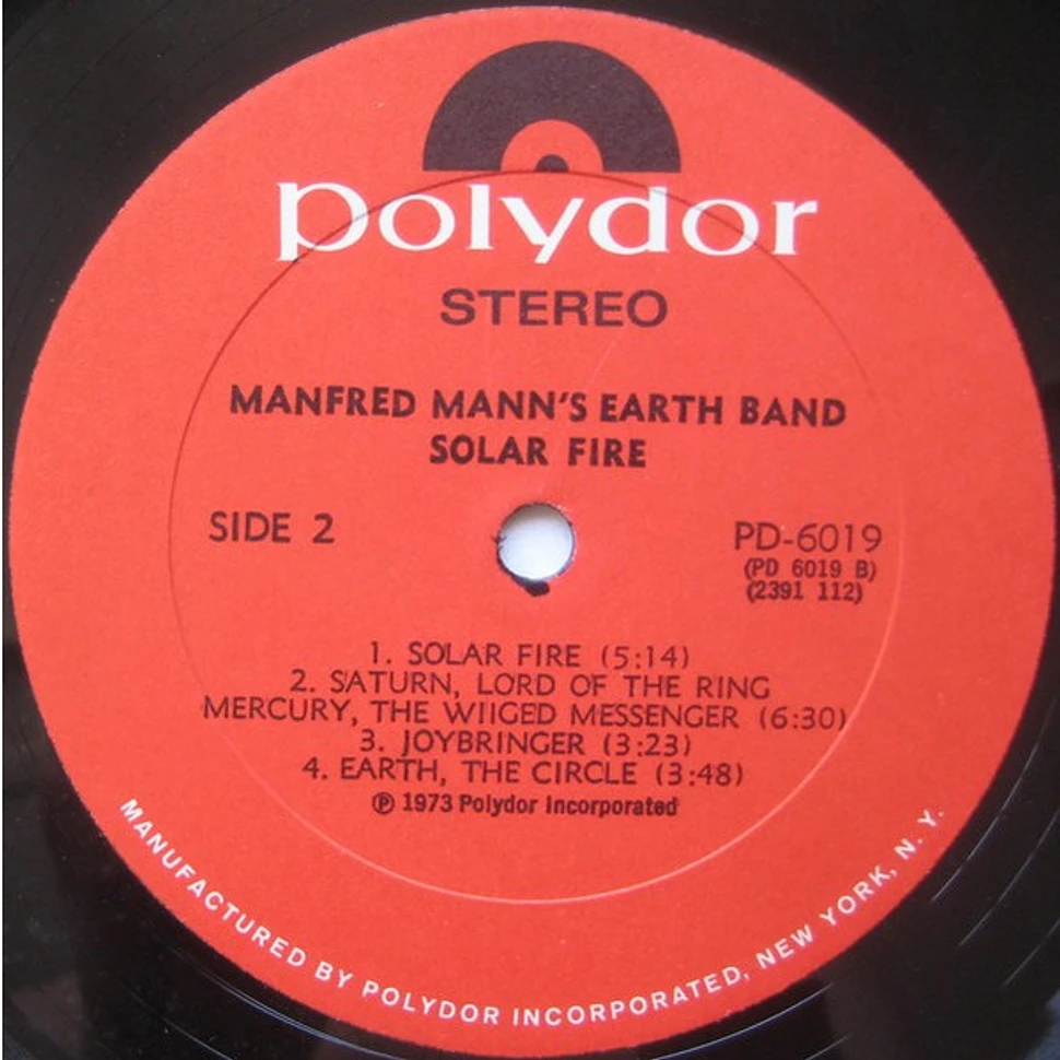 Manfred Mann's Earth Band - Solar Fire