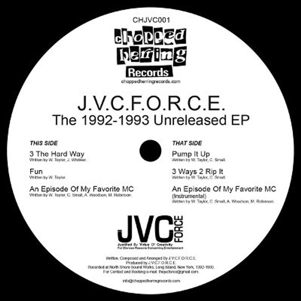 J.V.C. F.O.R.C.E. - The 1992-1993 Unreleased EP