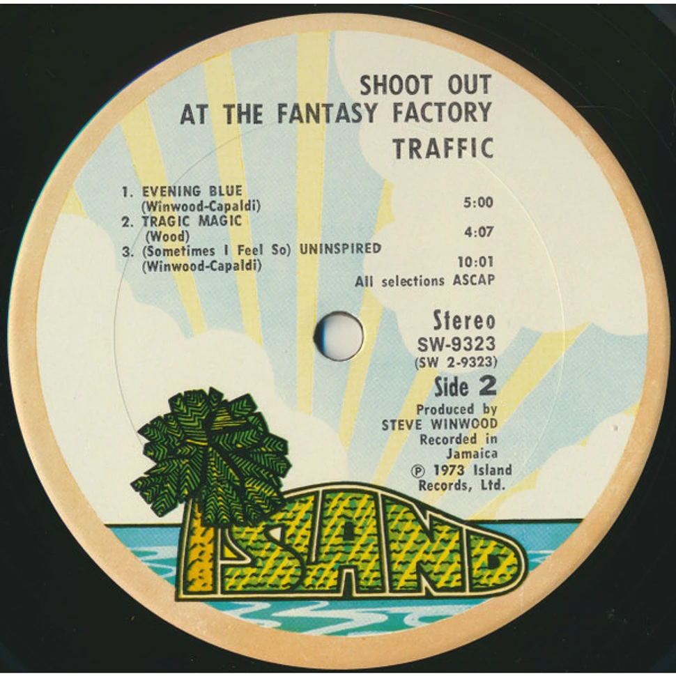 Traffic - Shoot Out At The Fantasy Factory