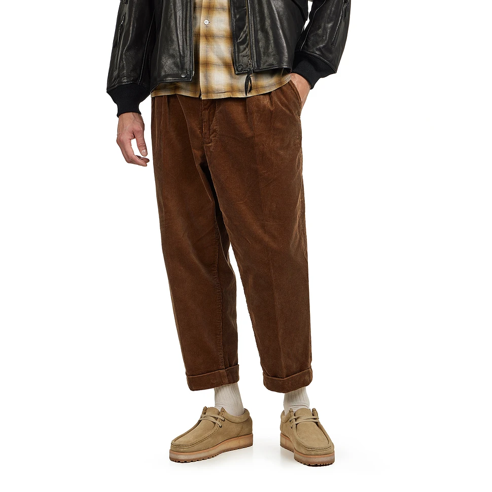Beams Plus - 2 Pleats Tapered Corduroy