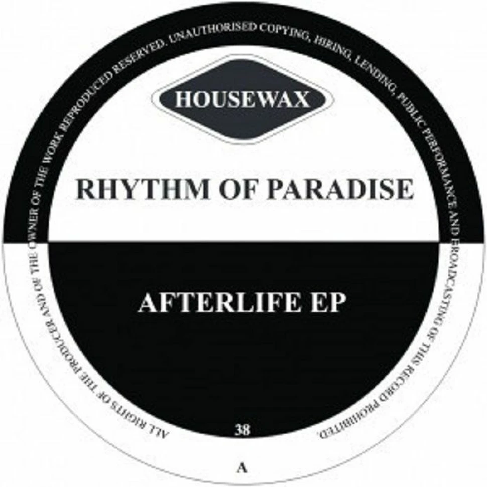 Rhythm Of Paradise - Afterlife EP