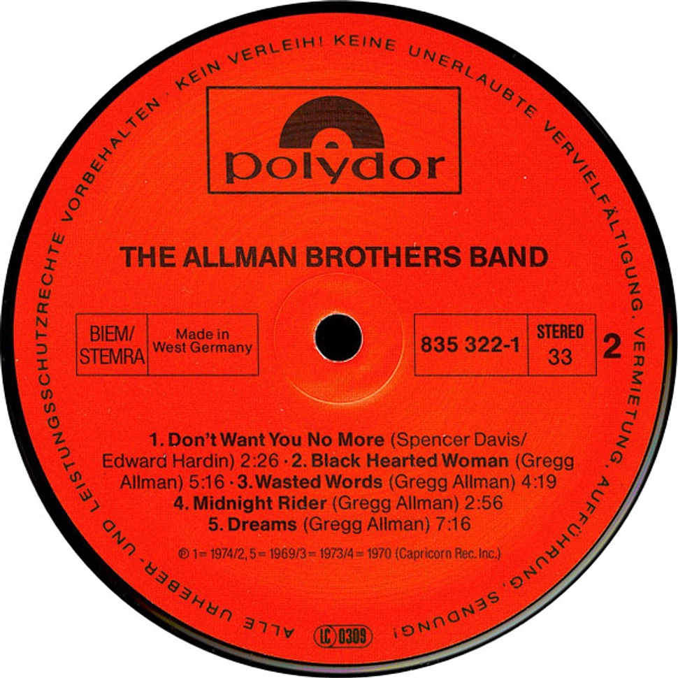 The Allman Brothers Band - The Allman Brothers Band