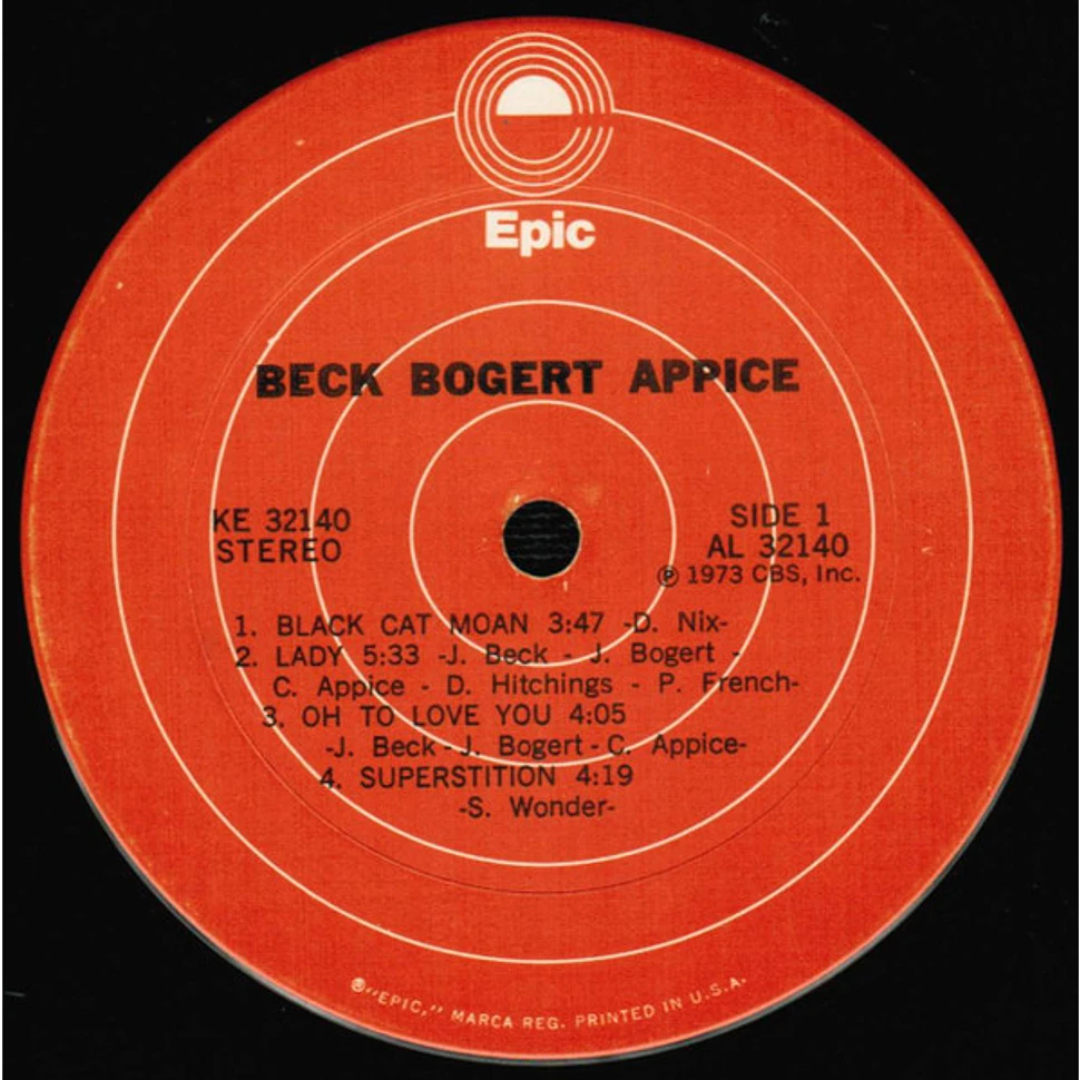 Beck, Bogert & Appice - Beck, Bogert & Appice