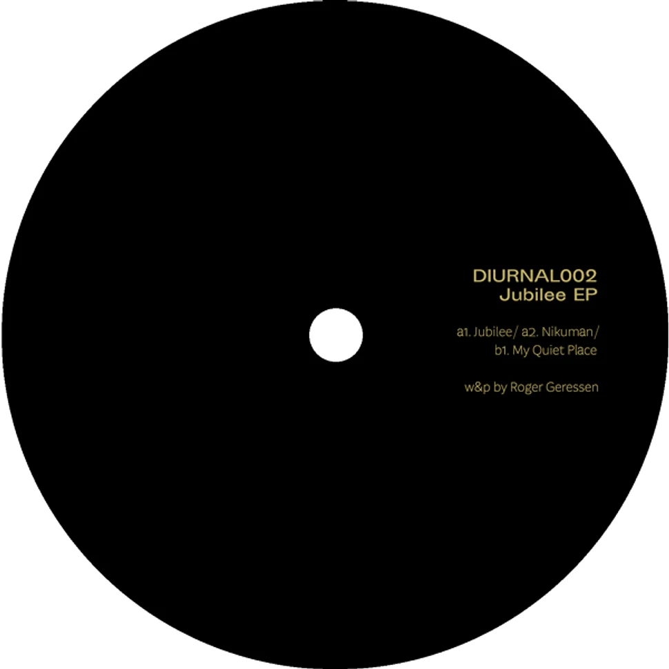 Roger Gerressen - Jubilee EP