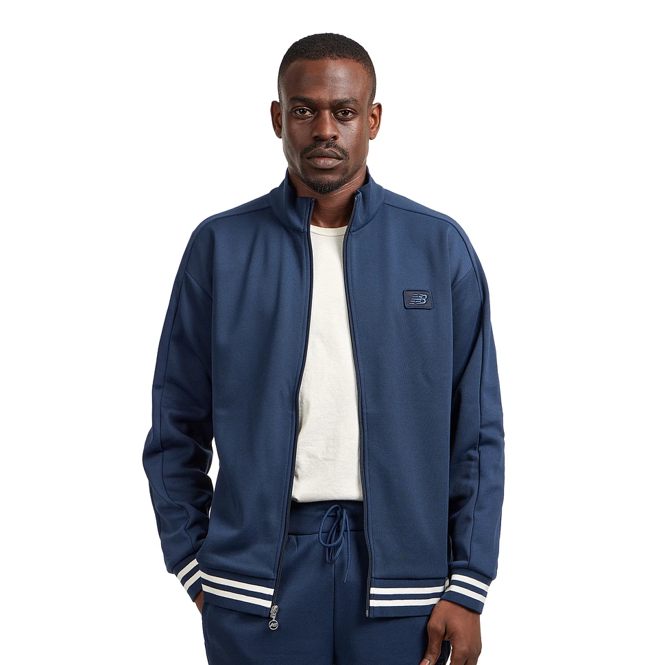 New Balance - Post Season Pique Track Jacket (Nb Navy) | HHV