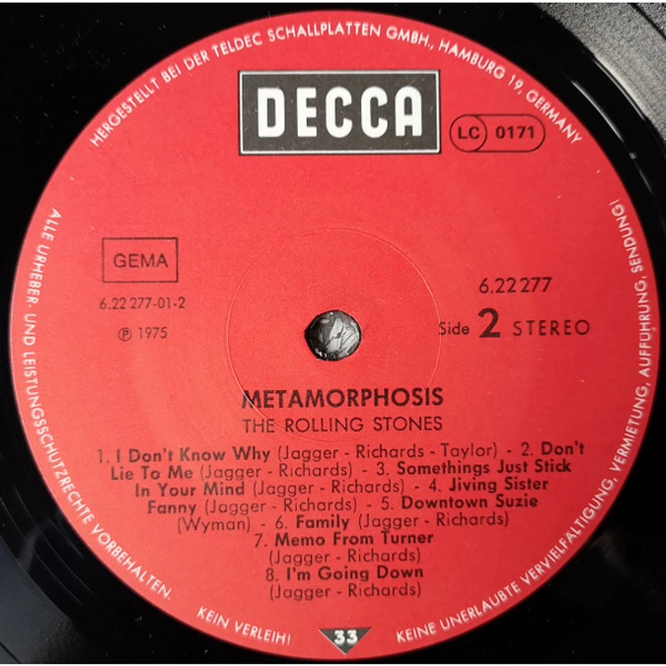 The Rolling Stones - Metamorphosis