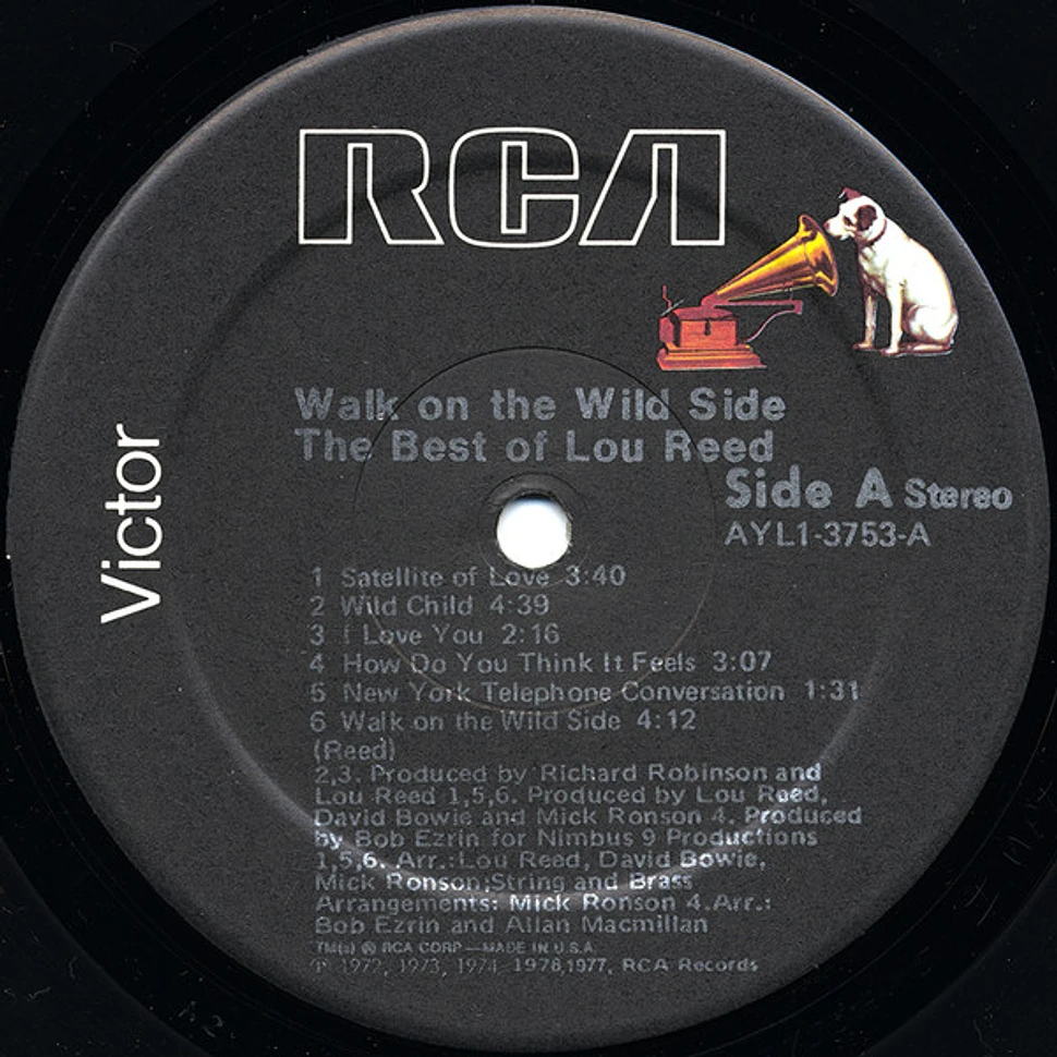 Lou Reed - Walk On The Wild Side - The Best Of Lou Reed