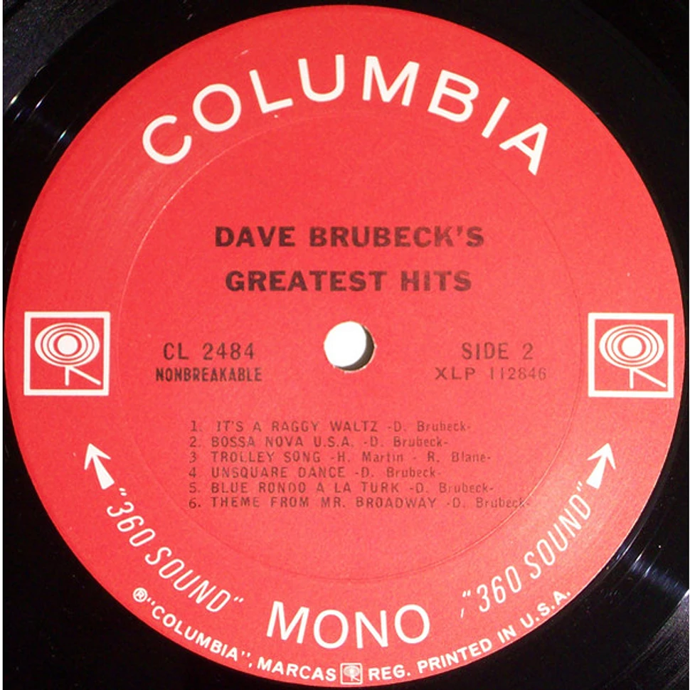 Dave Brubeck - Dave Brubeck's Greatest Hits