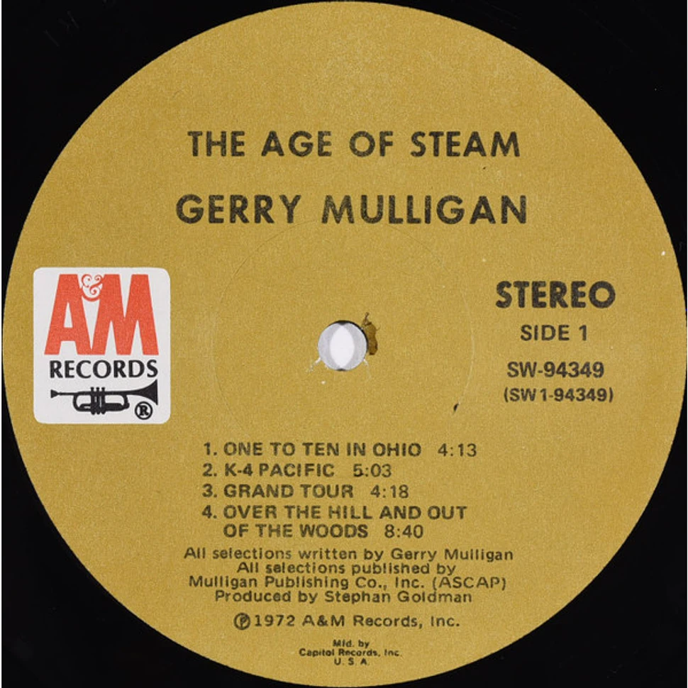 Gerry Mulligan - The Age Of Steam