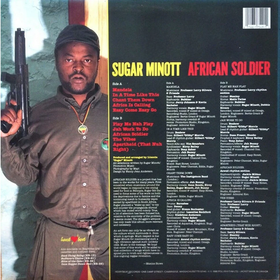 Sugar Minott - African Soldier