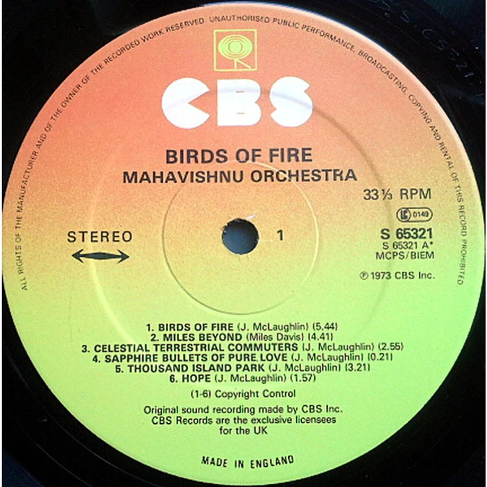 Mahavishnu Orchestra - Birds Of Fire