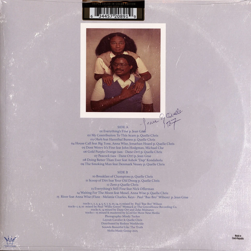 Jean Grae & Quelle Chris - Everything's Fine