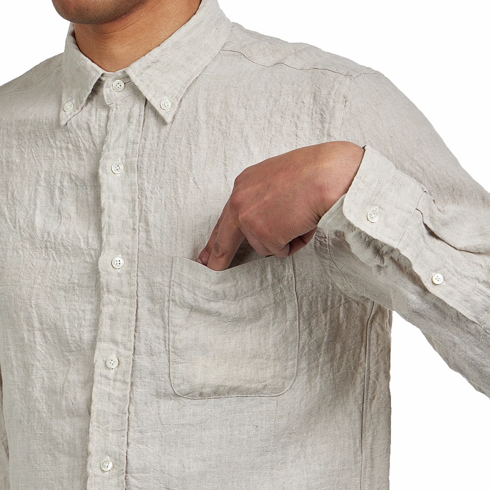 Beams Plus - B.D. 1/40 Linen Chambray
