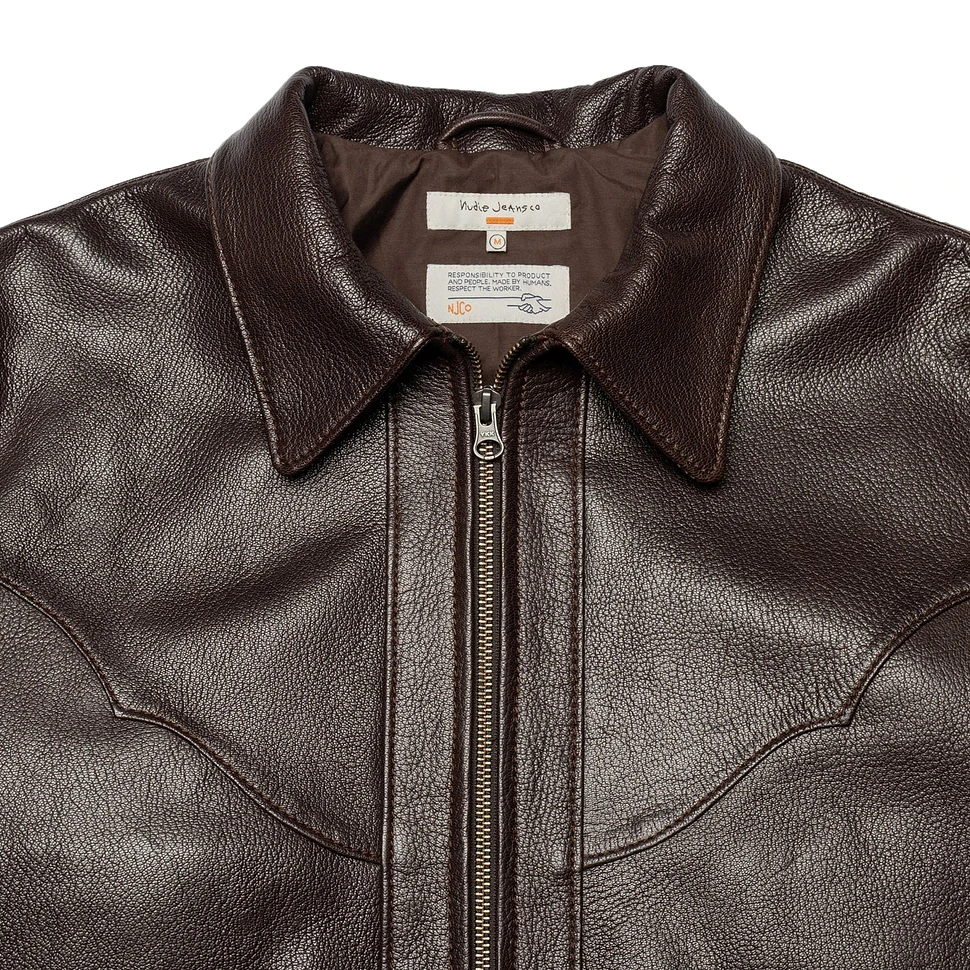 Nudie Jeans - Joppe Western Leather Jacket