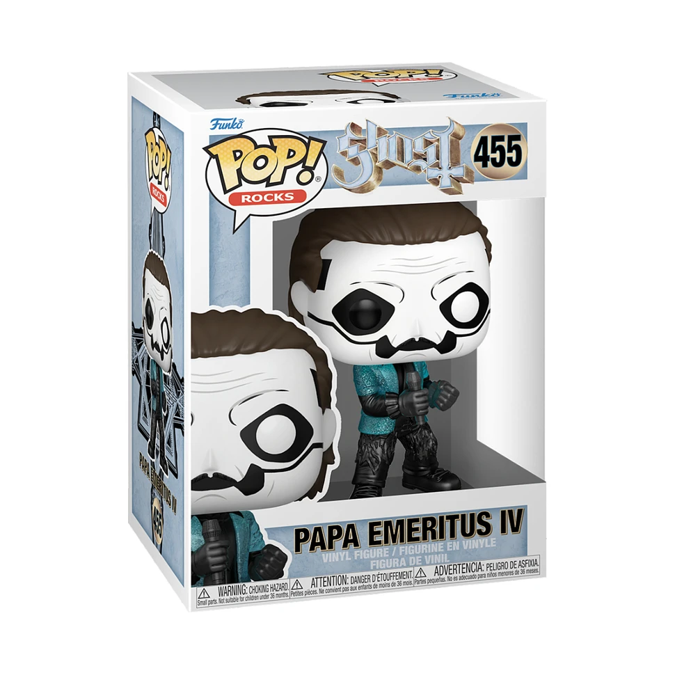 Funko - POP Rocks: Ghost - Papa Emeritus IV "Glam" (Glitter)