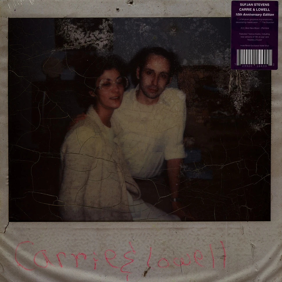 Sufjan Stevens - Carrie & Lowell 10th Anniversary Violet Vinyl Edition