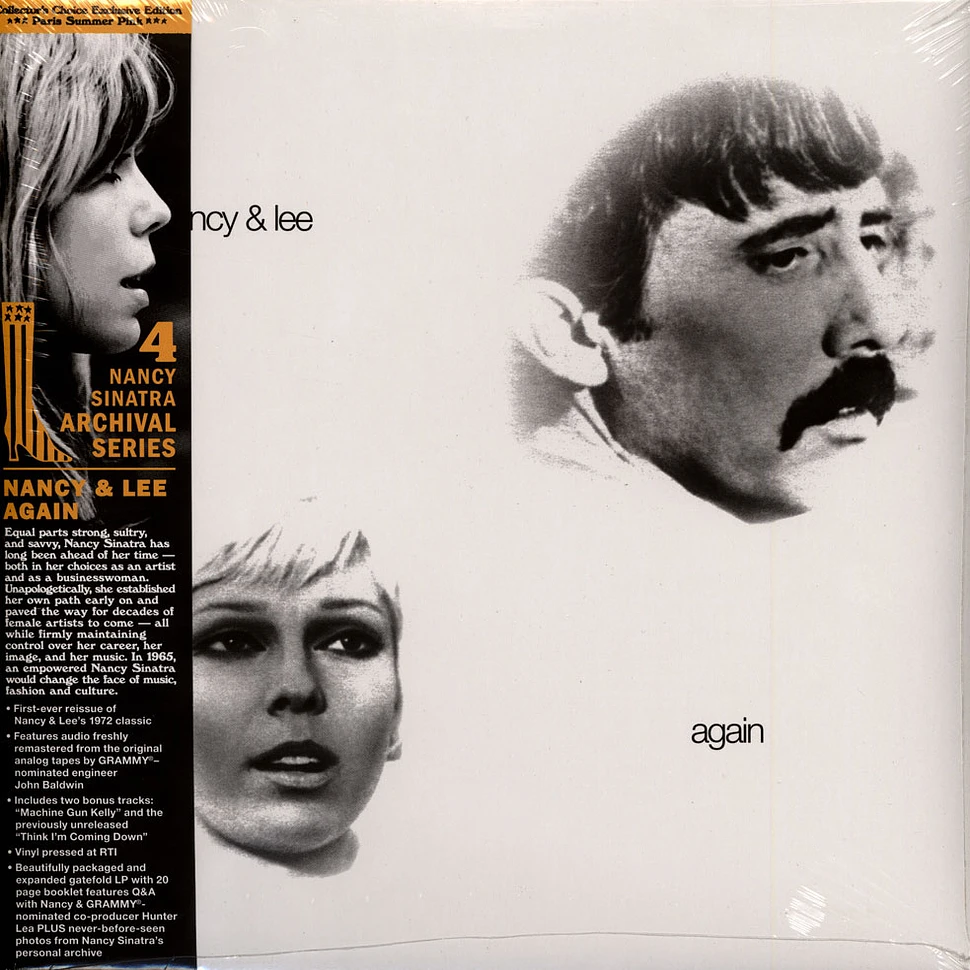 Nancy Sinatra & Lee Hazlewood - Nancy & Lee Again Nancy’s Paris Summer Pink Vinyl Edition