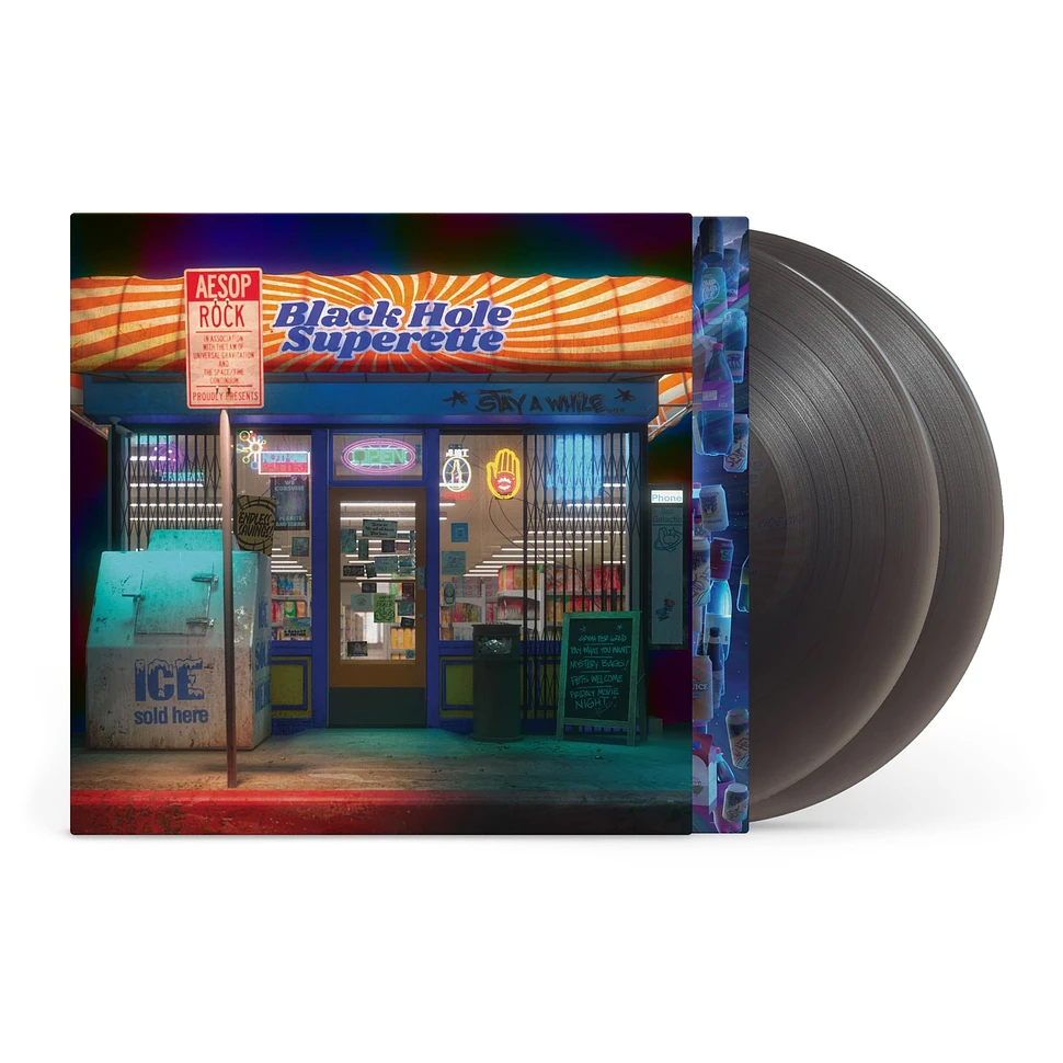 Aesop Rock - Black Hole Superette Black Ice Vinyl Edtion