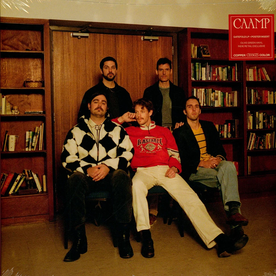 Caamp Copper Changes Color Indie Exclusive Olive Green Vinyl Edition