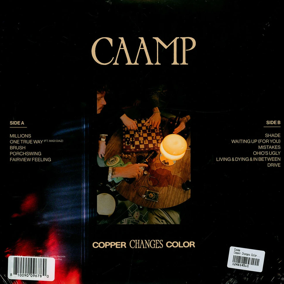 Caamp Copper Changes Color Indie Exclusive Olive Green Vinyl Edition