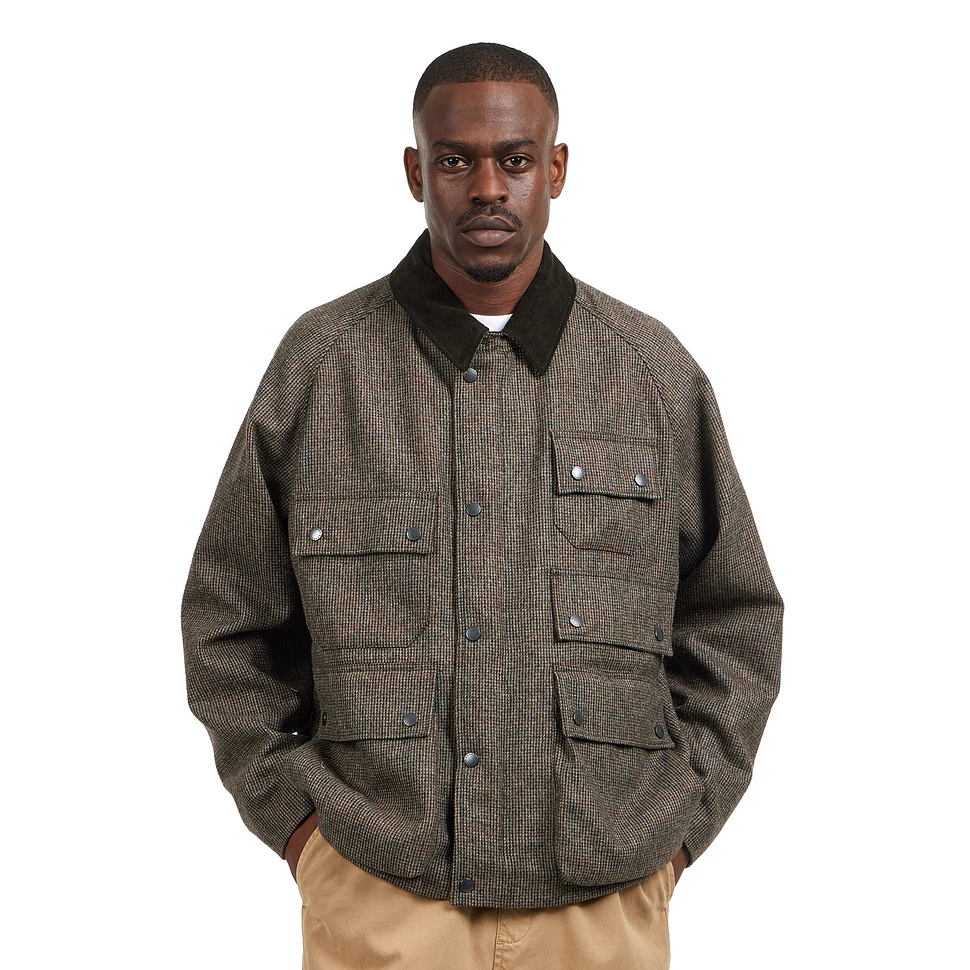 Barbour - Editor Wool Jacket (Olive Check) | HHV