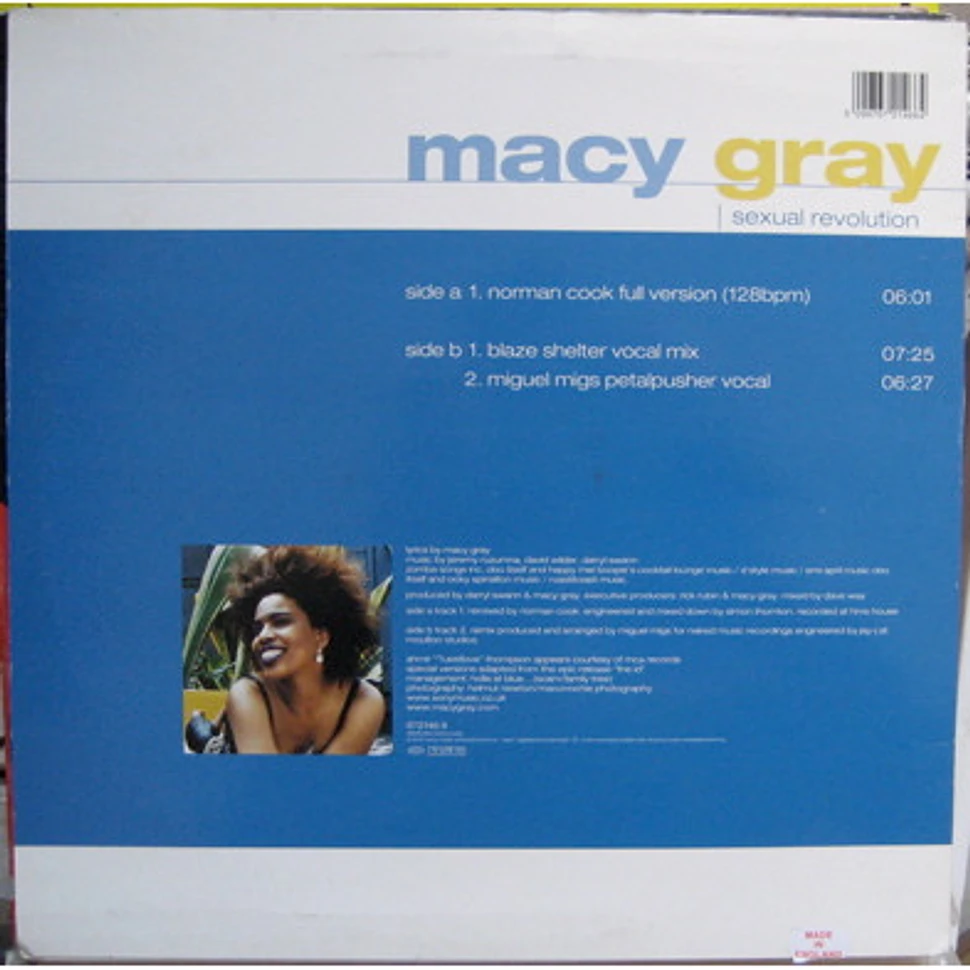 未使用  Macy Gray - Sexual Revolution / 12\" Macy Gray - Sexual Revolution Pt.1 - Amazon.com Music
