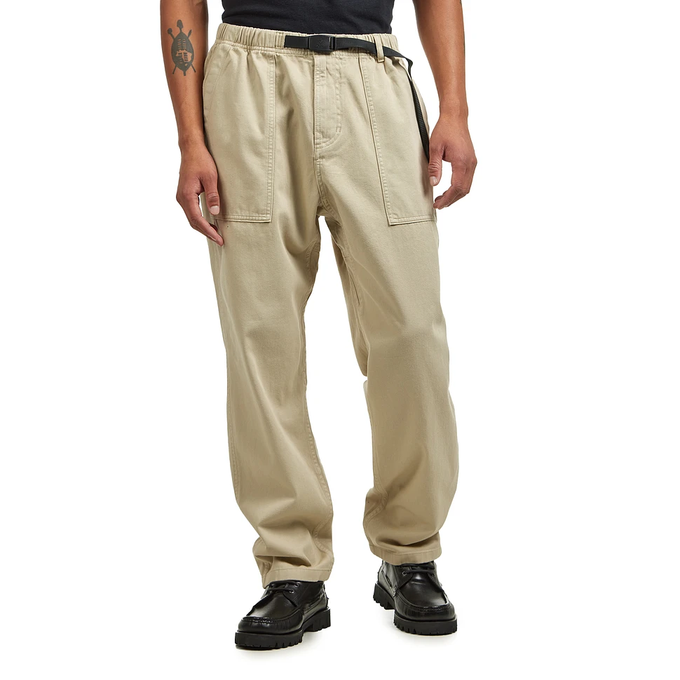 Tapered Ridge Gramicci - Loose Tapered Ridge Pants (Oat) | HHV